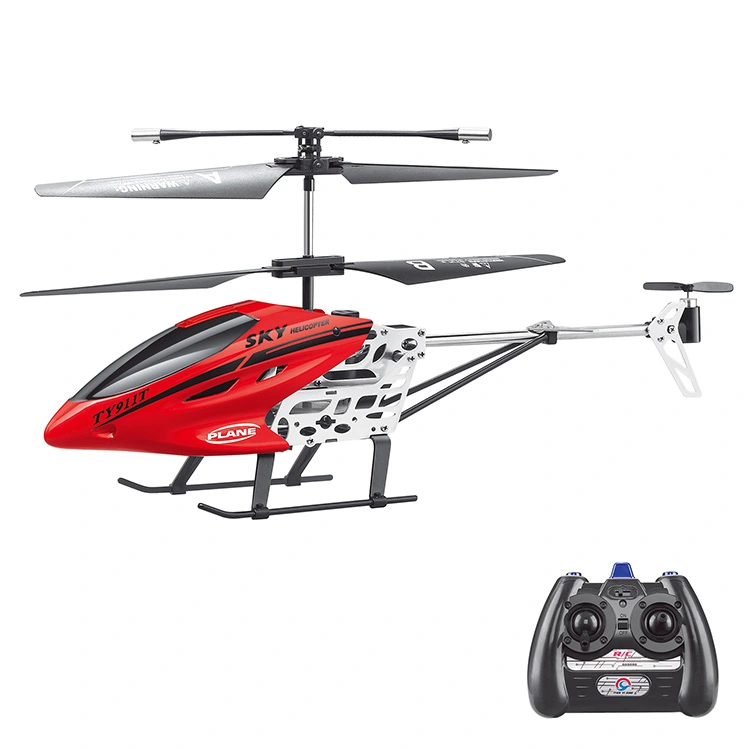 Helicóptero RC giroscópio de metal de 3,5 canais